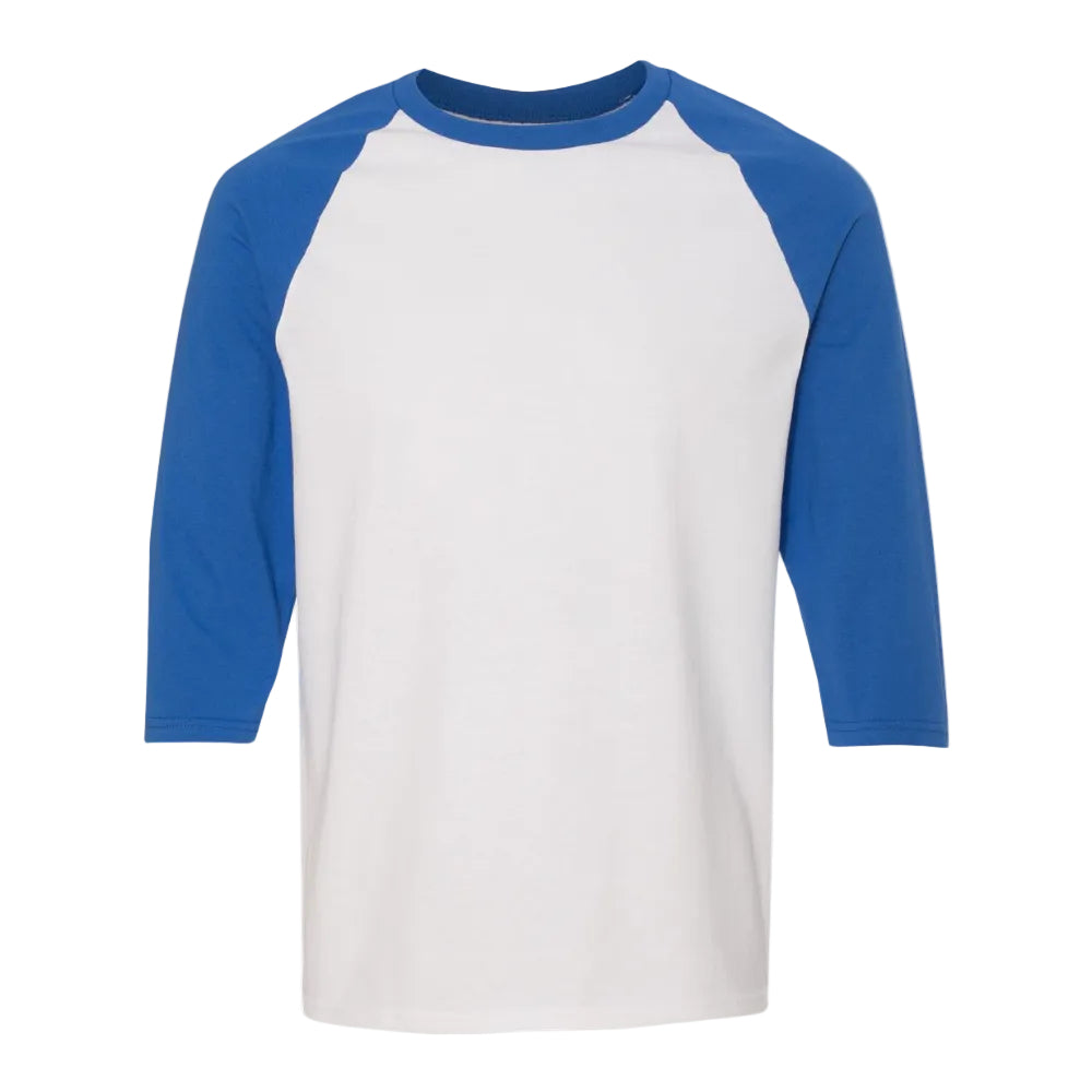 Heavy Cotton Baseball Three-Quarter Sleeve T-Shirt - 5700