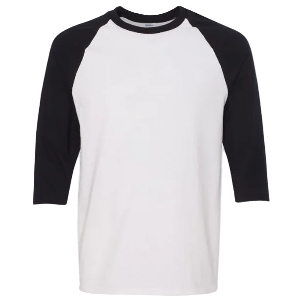 Heavy Cotton Baseball Three-Quarter Sleeve T-Shirt - 5700