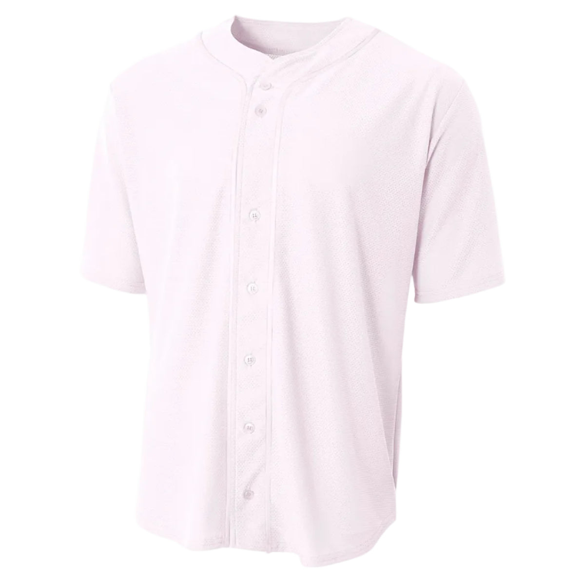 Sublimation Short Sleeves Full Button BASEBALL TOP - N4184