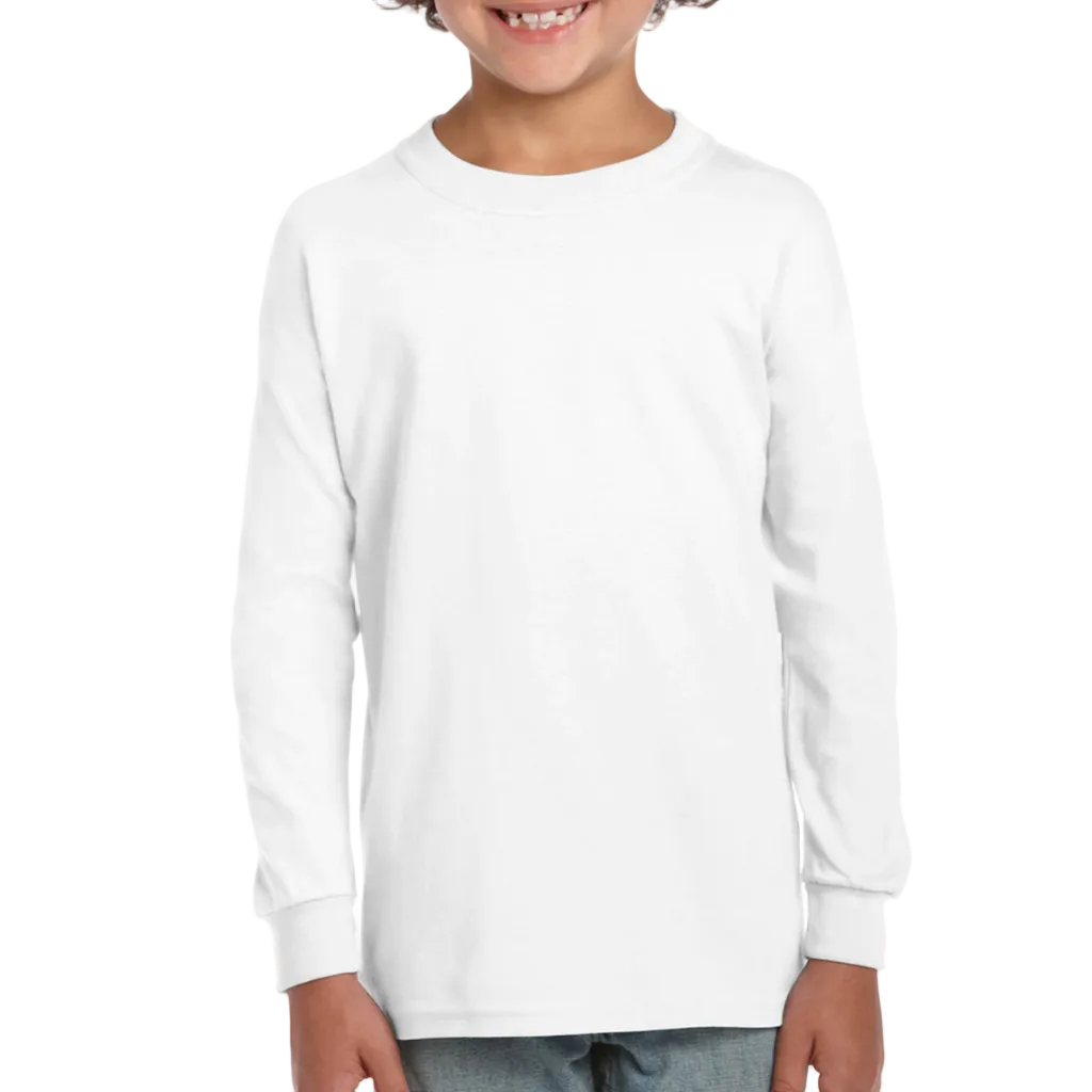 Kids Long Sleeve Tee (Ultra Cotton) - JD's Tees & Vinyl