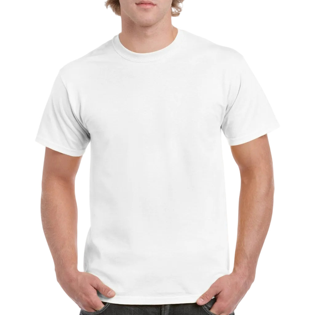 Gildan White Tee SM-5X - JD's Tees & Vinyl