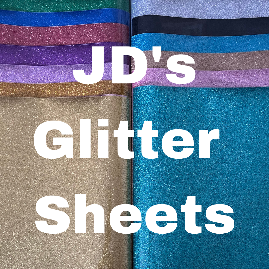 JD's Glitter Vinyl Sheets 20" x 12" - JD's Tees & Vinyl