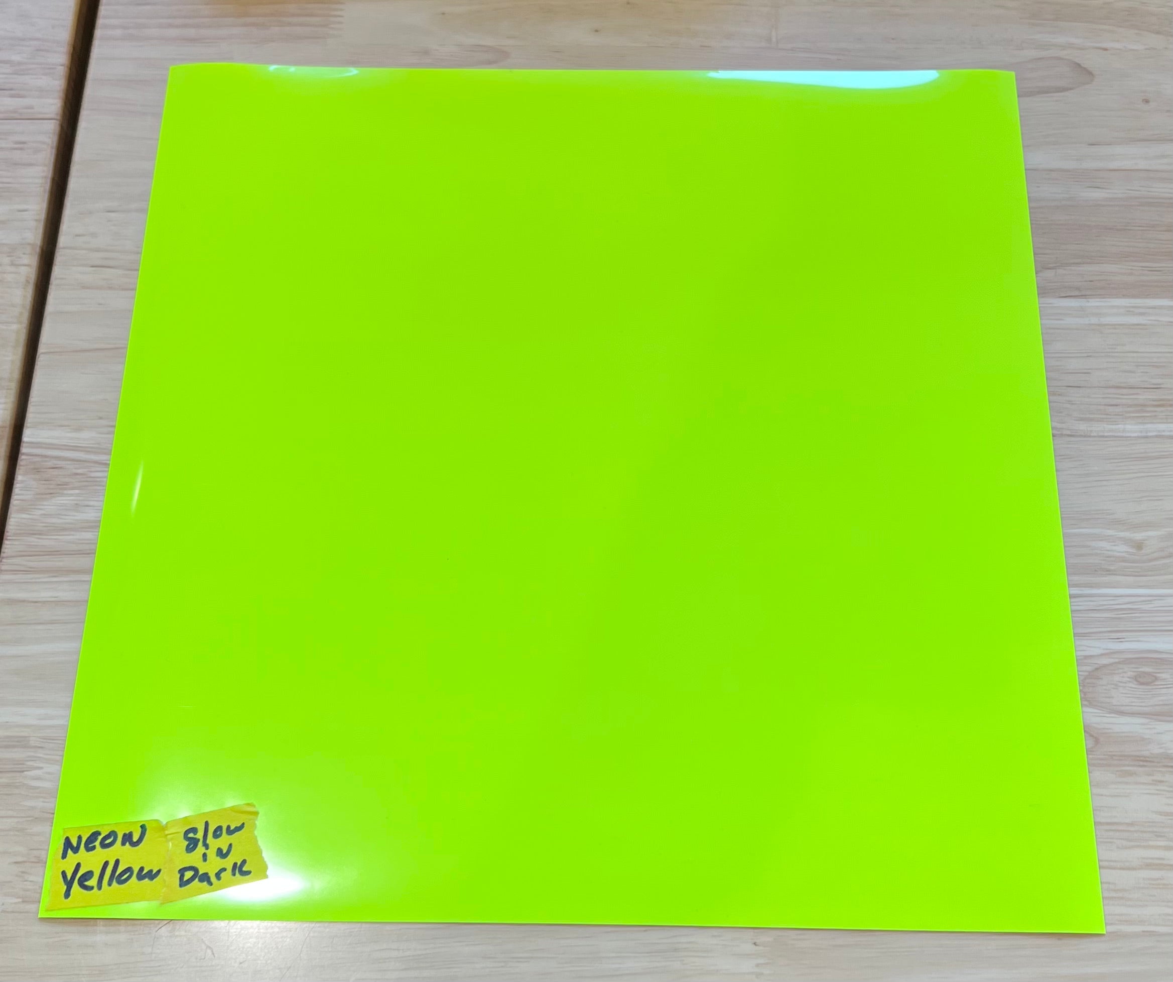 JD's Glow in the Dark Vinyl 1 Yard 12" x 36" - JD's Tees & Vinyl