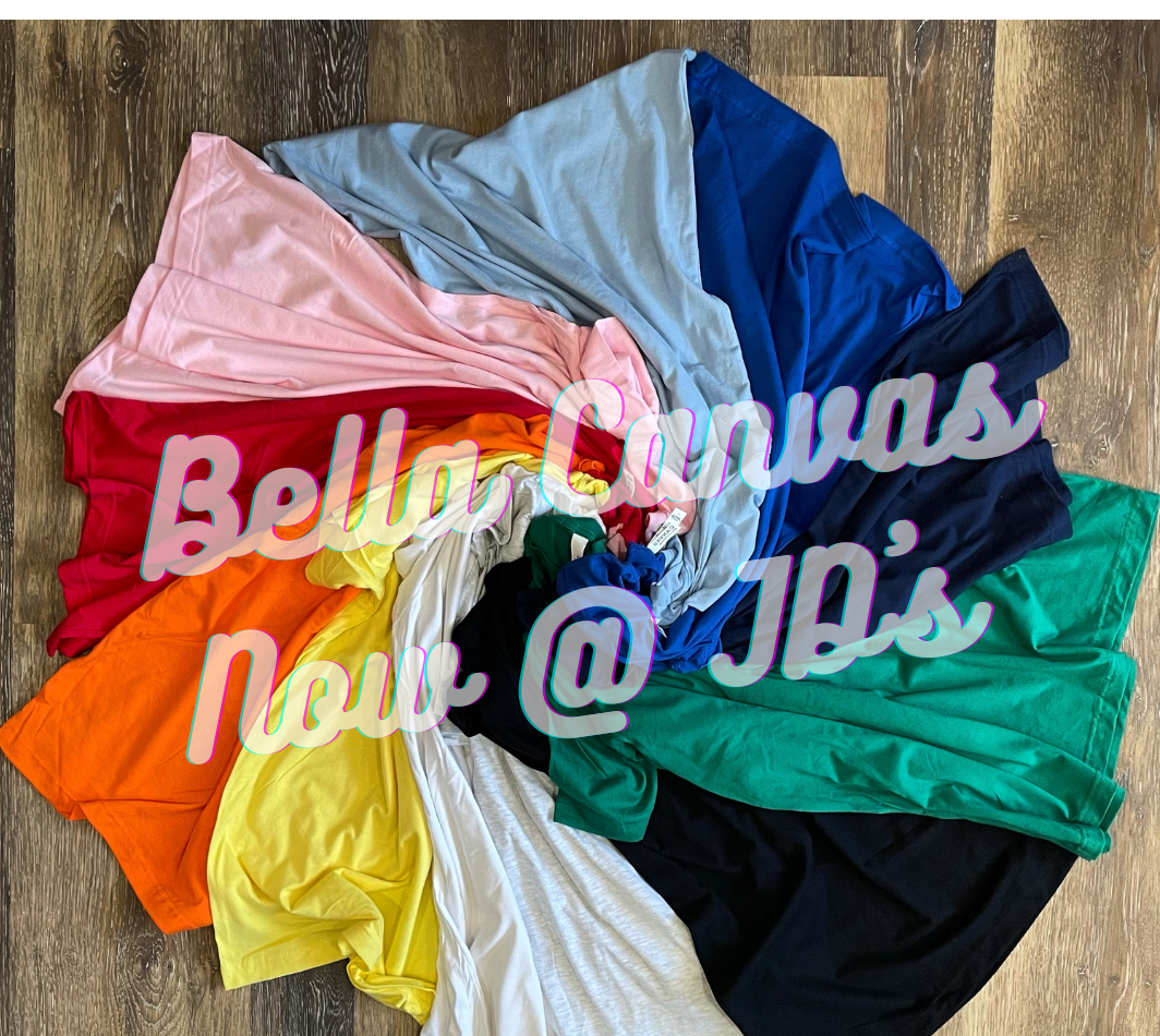 Bella Canvas Tee 3001 - JD's Tees & Vinyl