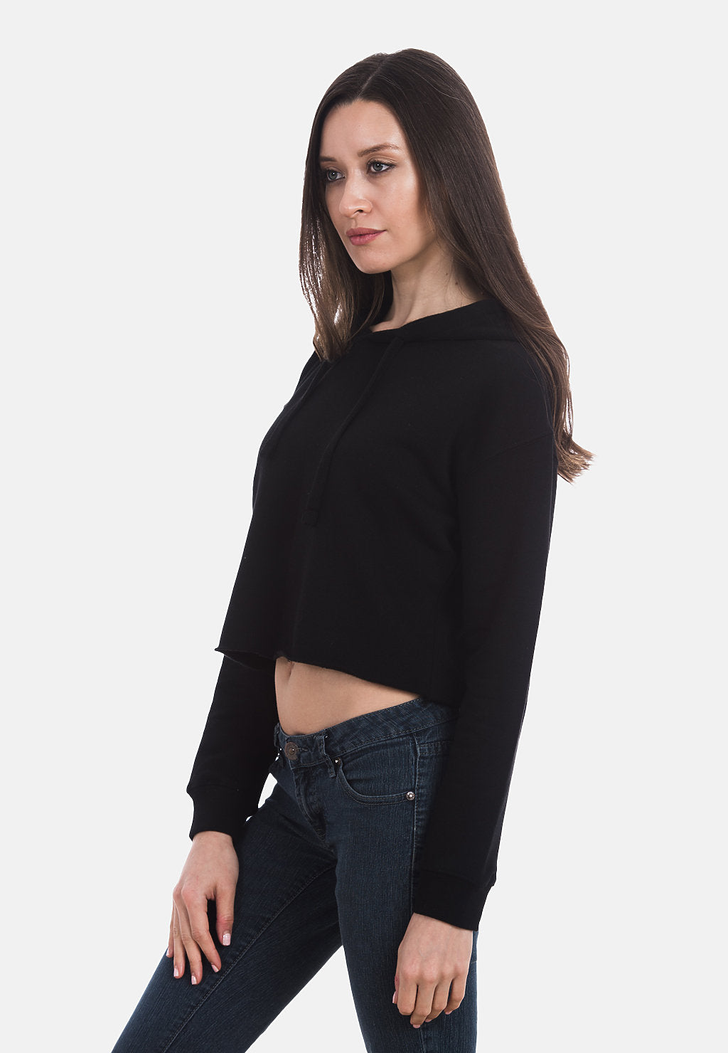 Ladies Crop Hoodie - JD's Tees & Vinyl