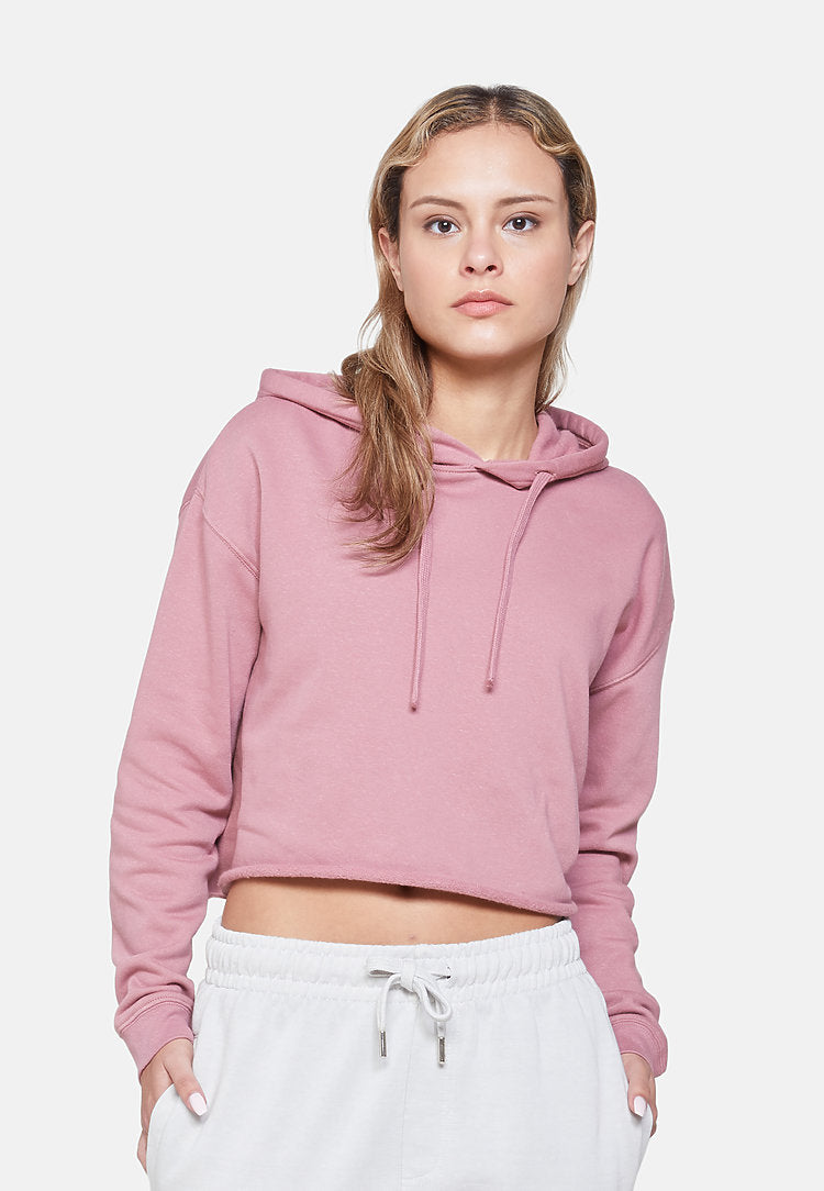 Ladies Crop Hoodie - JD's Tees & Vinyl