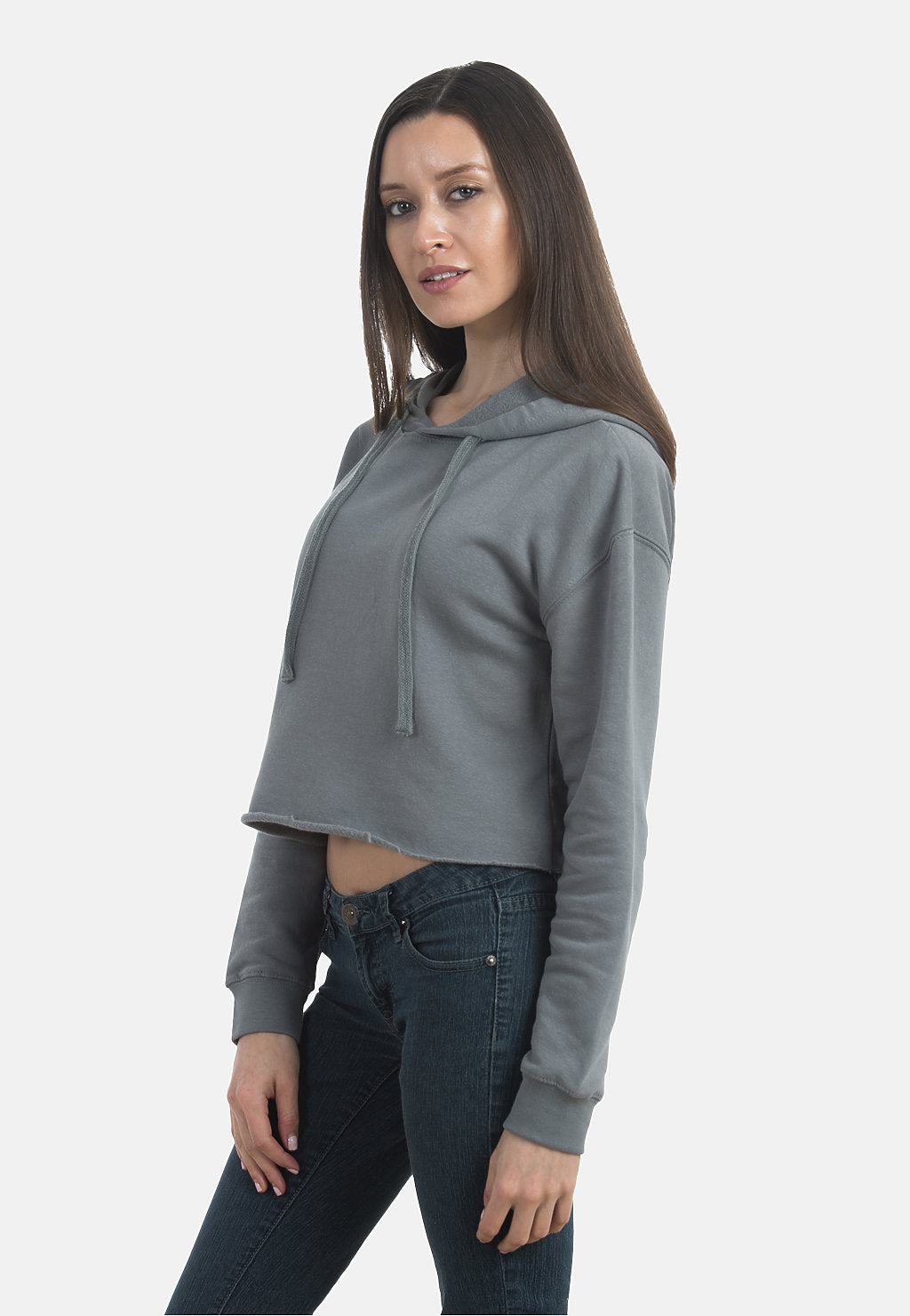 Ladies Crop Hoodie - JD's Tees & Vinyl