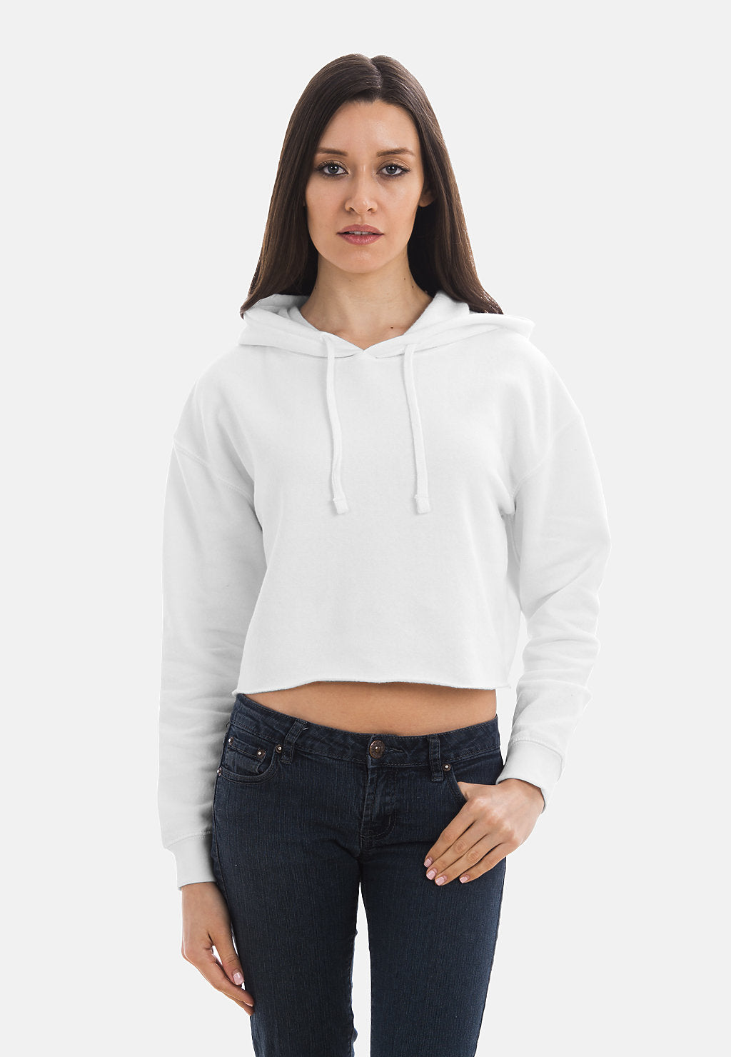 Ladies Crop Hoodie - JD's Tees & Vinyl