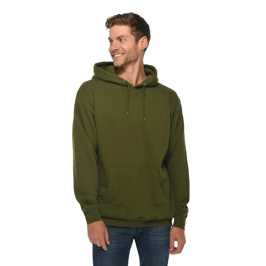Premium Fleece Pullover Hoody (Ringspun Cotton) - JD's Tees & Vinyl
