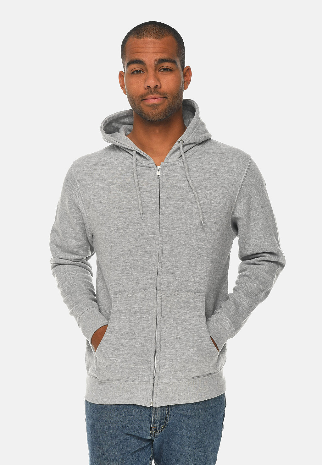 Premium Full Zip Hoodie (Ringspun Cotton) - JD's Tees & Vinyl