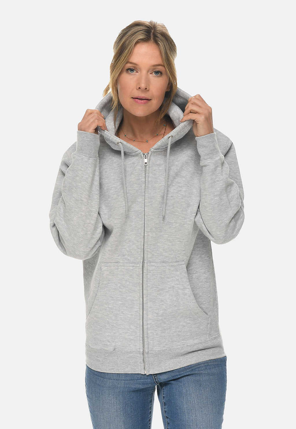 Premium Full Zip Hoodie (Ringspun Cotton) - JD's Tees & Vinyl