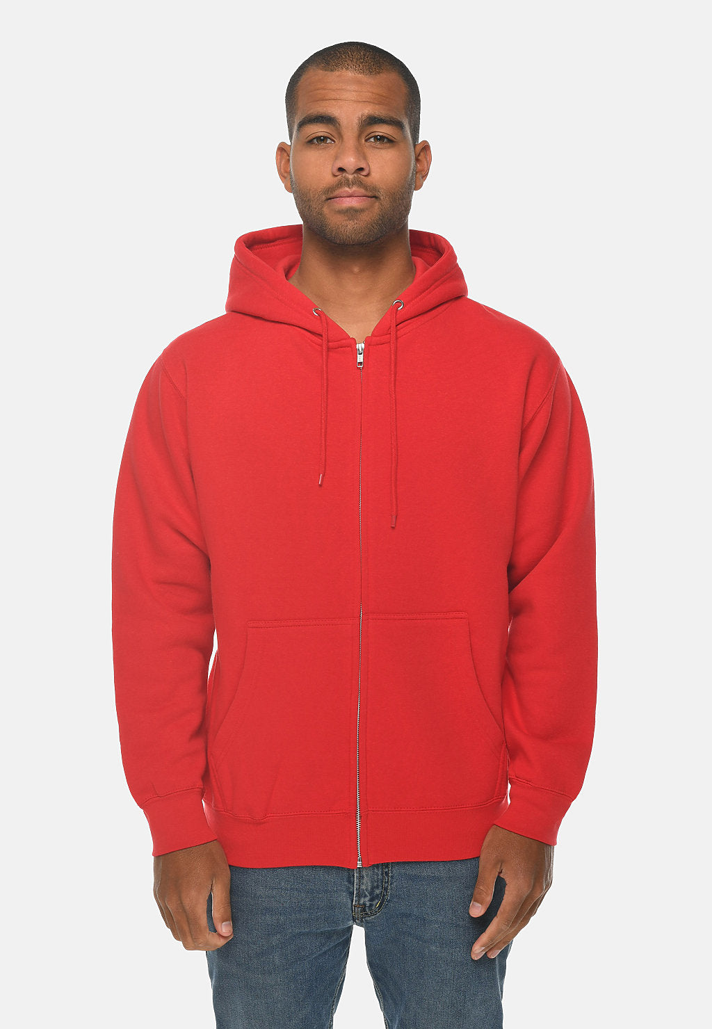 Premium Full Zip Hoodie (Ringspun Cotton) - JD's Tees & Vinyl