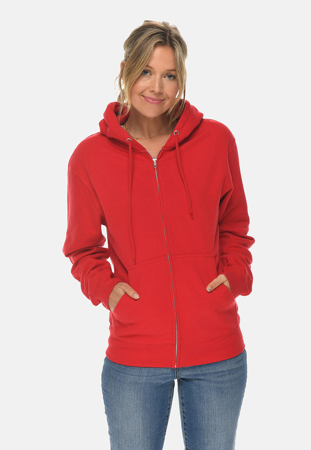 Premium Full Zip Hoodie (Ringspun Cotton) - JD's Tees & Vinyl