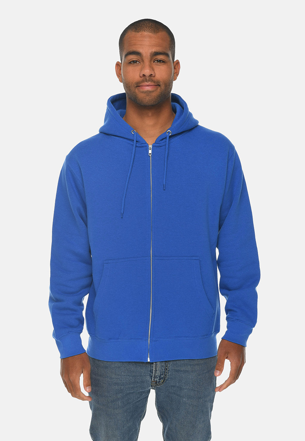 Premium Full Zip Hoodie (Ringspun Cotton) - JD's Tees & Vinyl