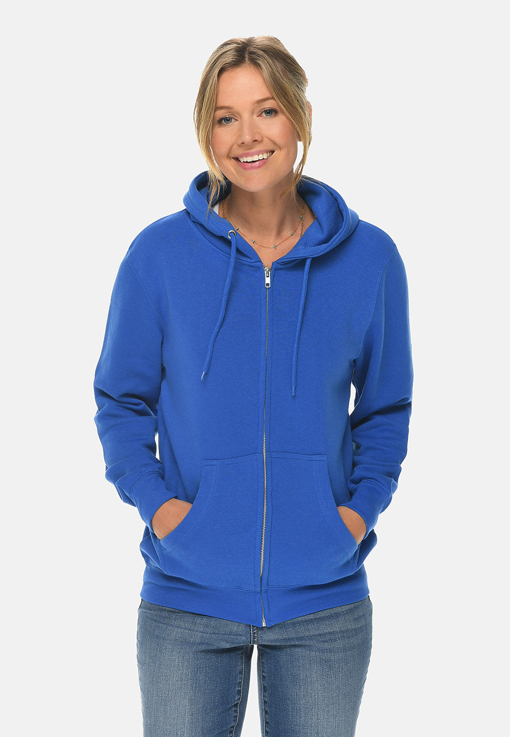 Premium Full Zip Hoodie (Ringspun Cotton) - JD's Tees & Vinyl