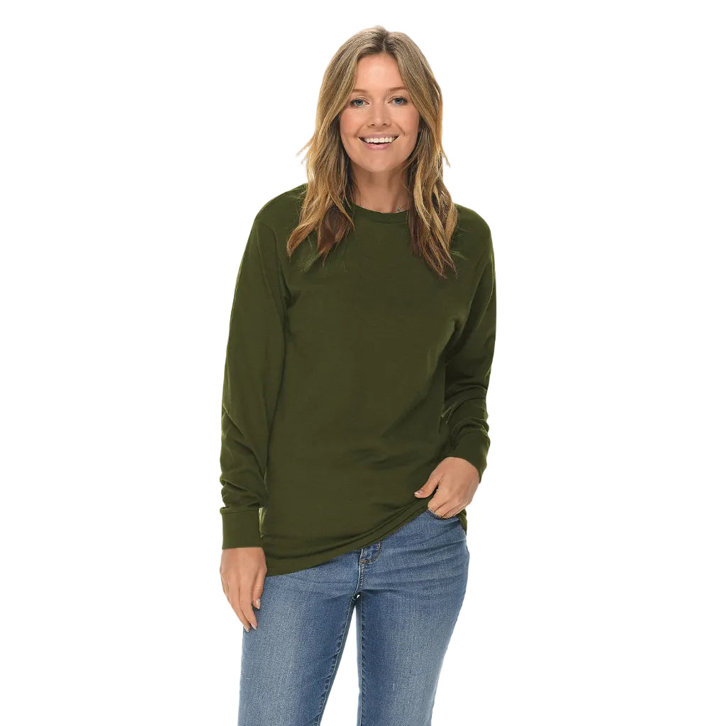 Long Sleeve Tee (Ringspun Cotton) - JD's Tees & Vinyl