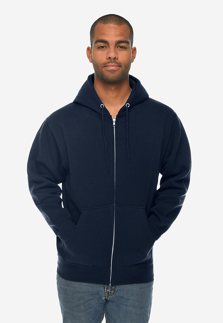 Premium Full Zip Hoodie (Ringspun Cotton)
