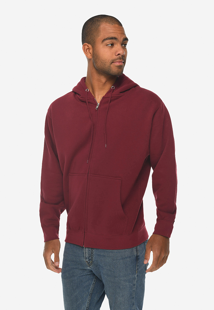 Premium Full Zip Hoodie (Ringspun Cotton)