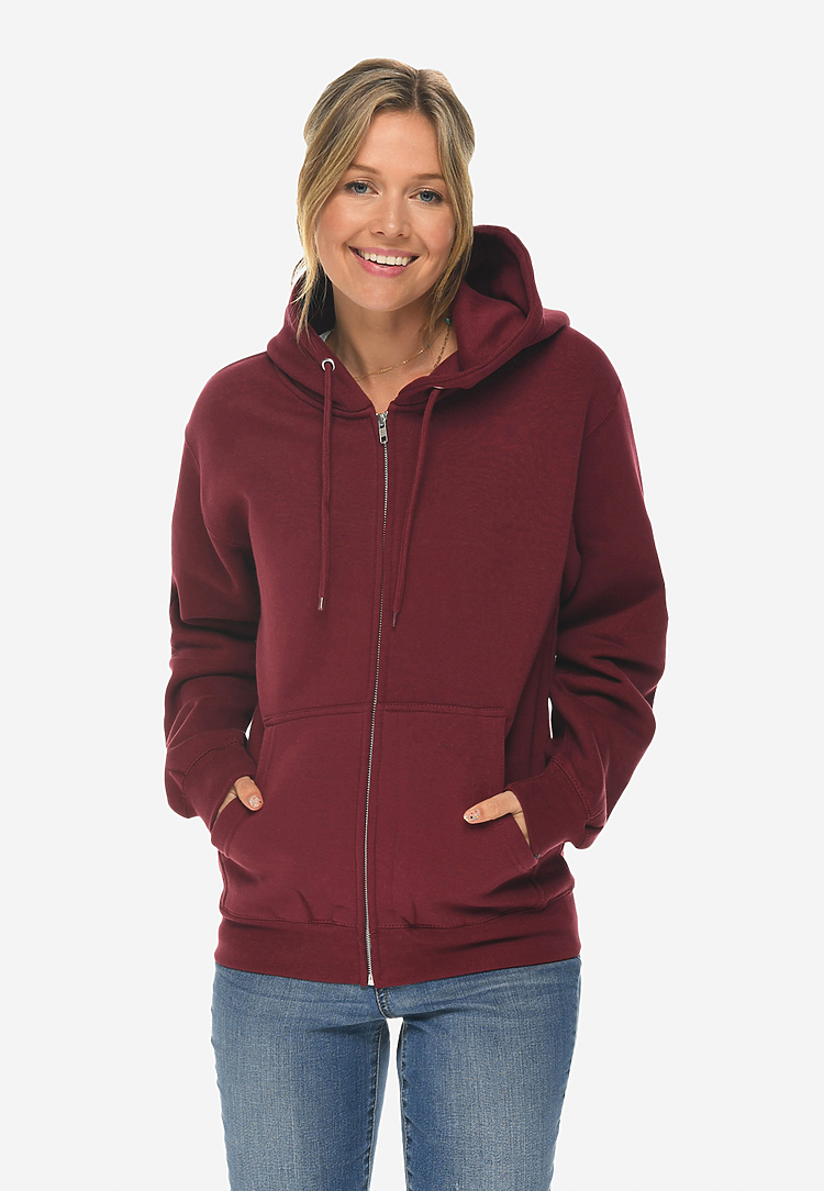 Premium Full Zip Hoodie (Ringspun Cotton)