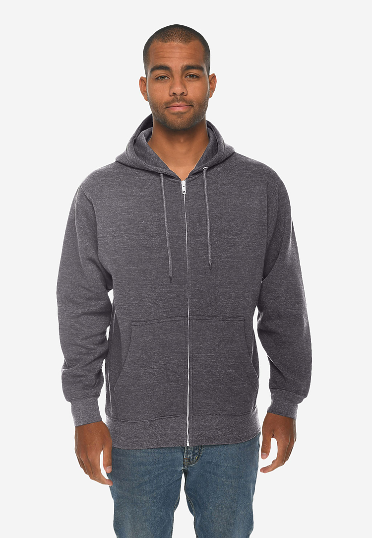 Premium Full Zip Hoodie (Ringspun Cotton)
