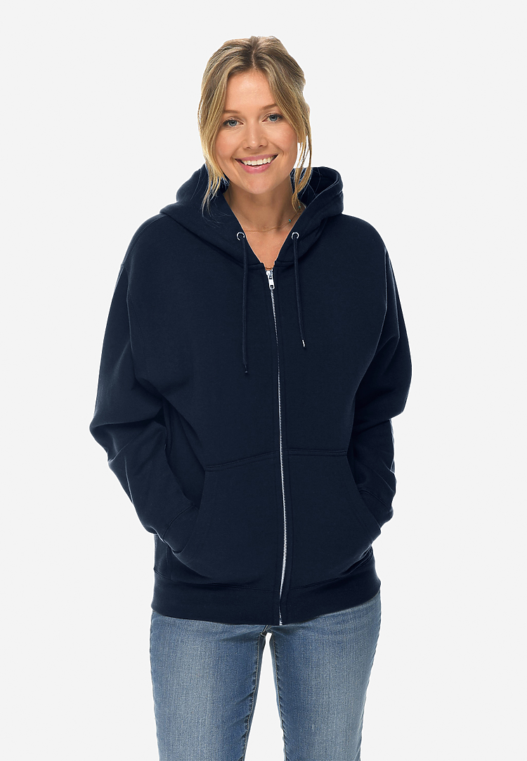 Premium Full Zip Hoodie (Ringspun Cotton)