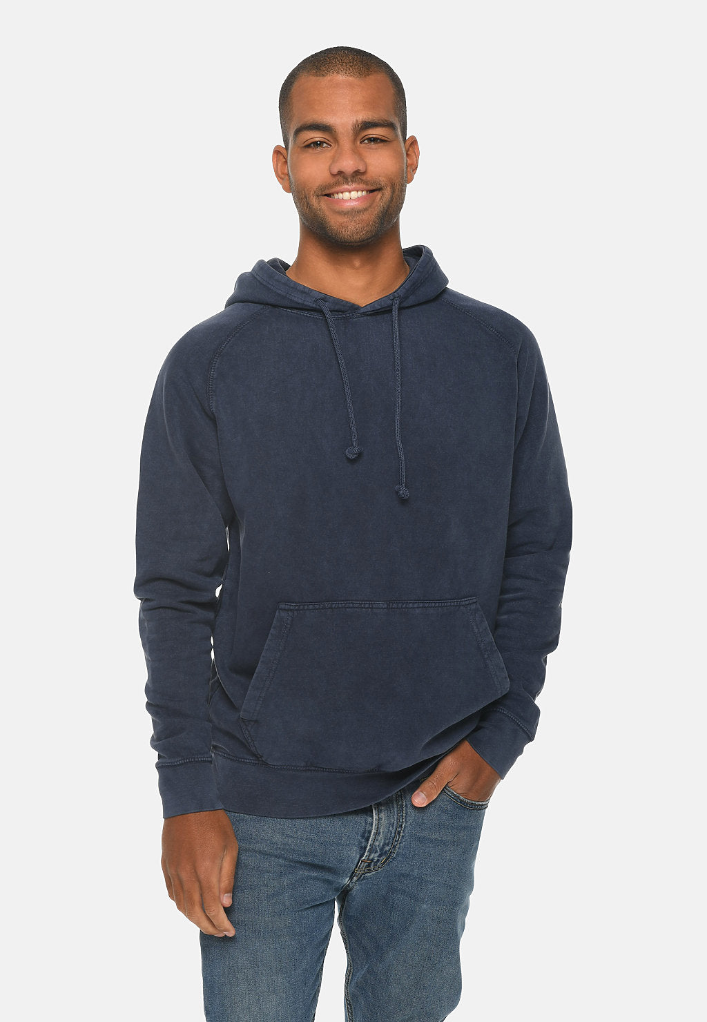 Vintage Raglan Fleece Hoody (Ringspun Cotton) - JD's Tees & Vinyl