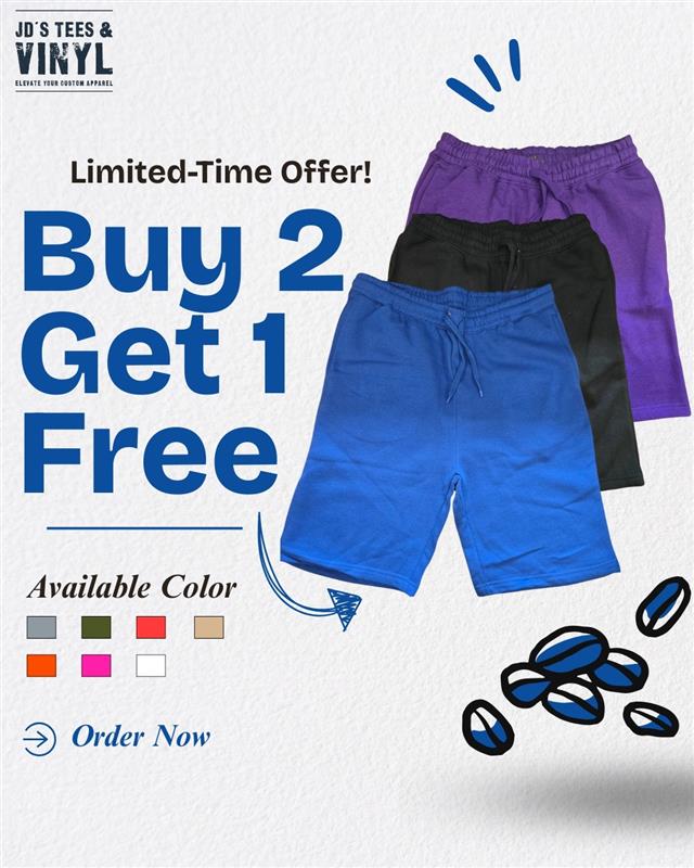 Buy 2, Get 1 Free – Stock Up on Comfort & Style!