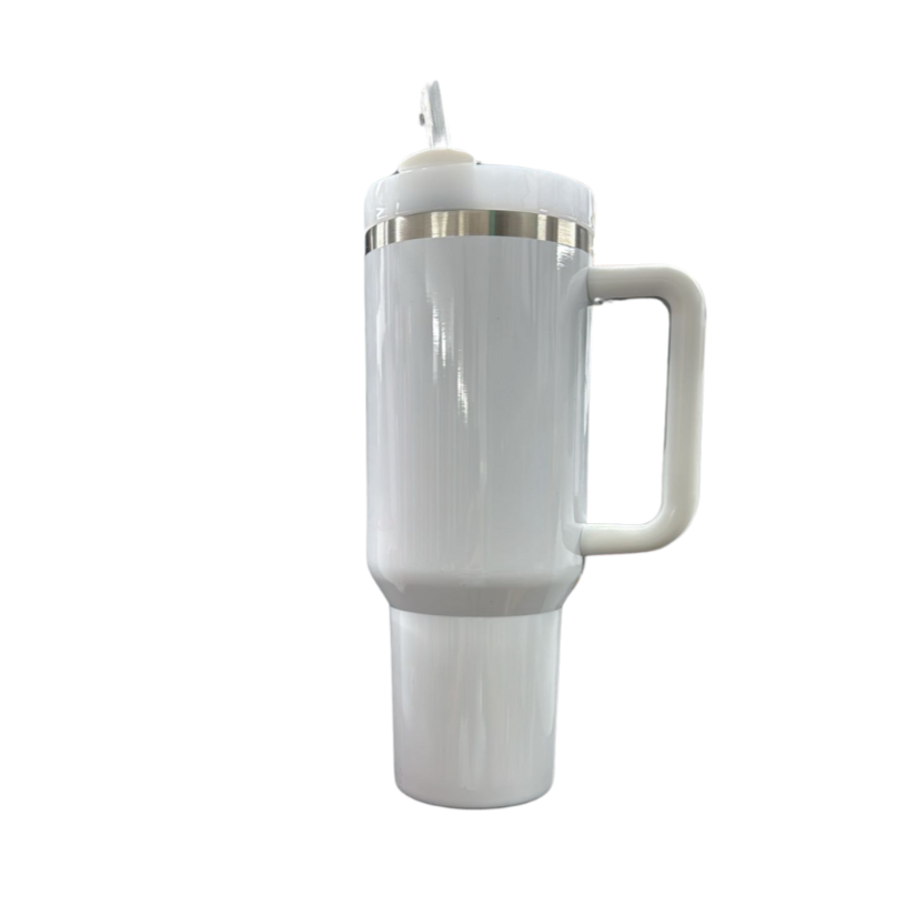 Stainless Steel Tumbler With Handle- 40 OZ