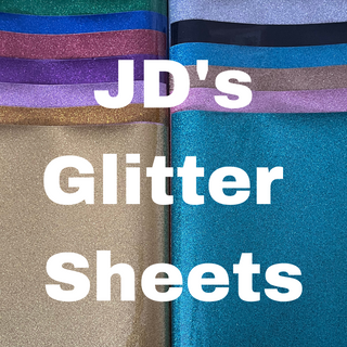 JD's Glitter Vinyl Sheets 20