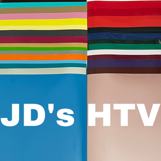 JD's HTV Vinyl Sheets 12
