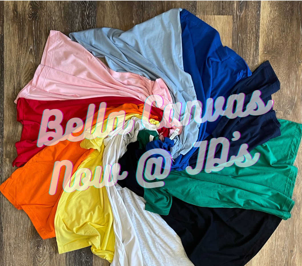 Bella Canvas Tee 3001 Plus Sizes - JD's Tees & Vinyl
