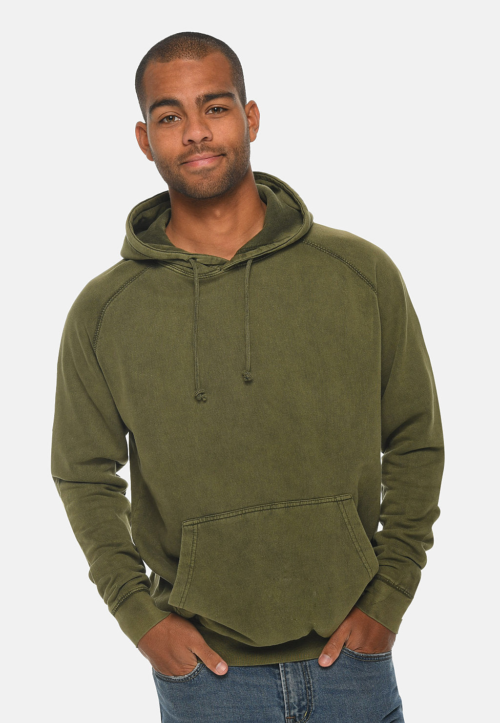 Vintage Raglan Fleece Hoody (Ringspun Cotton) - JD's Tees & Vinyl