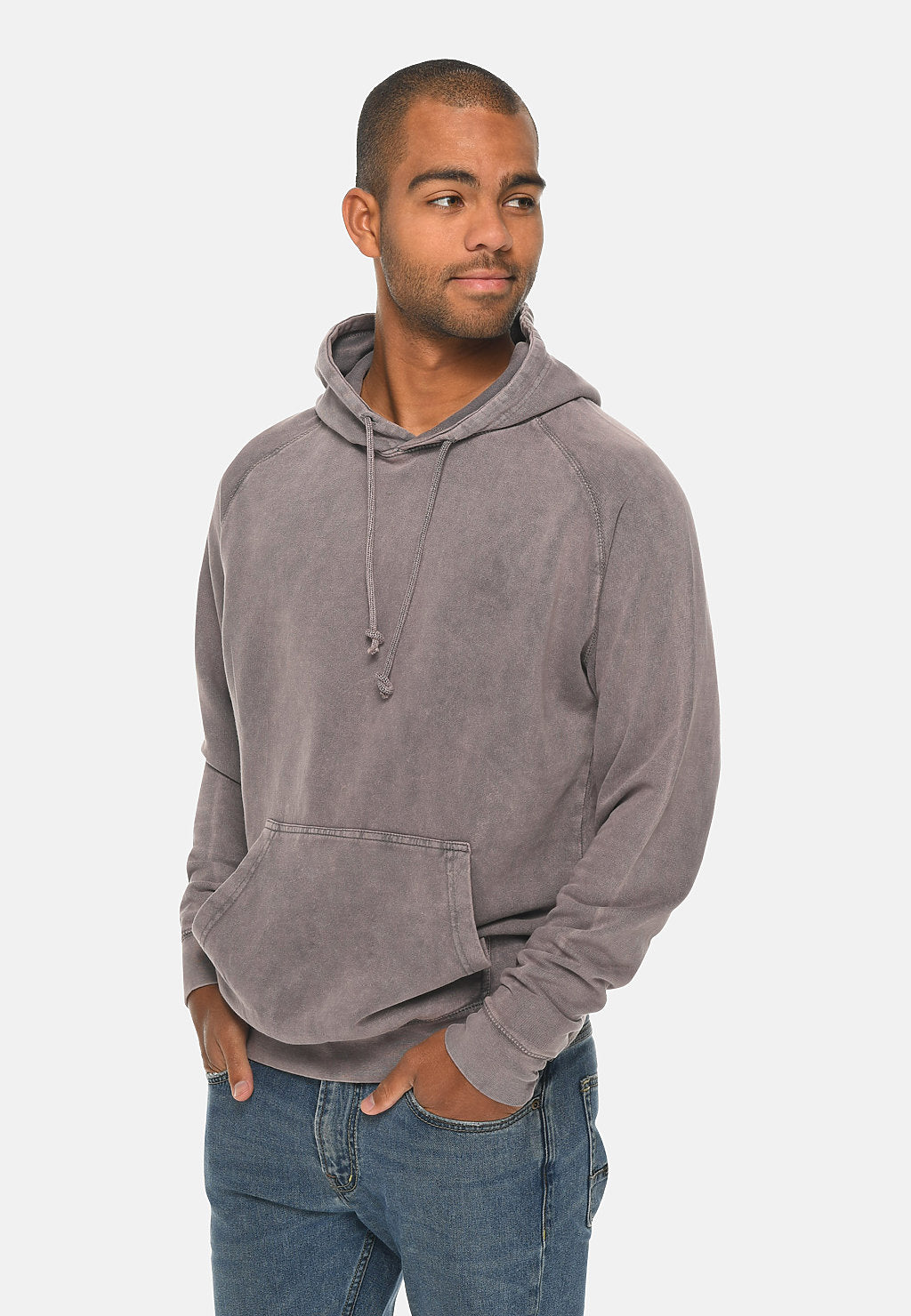 Vintage Raglan Fleece Hoody (Ringspun Cotton) - JD's Tees & Vinyl